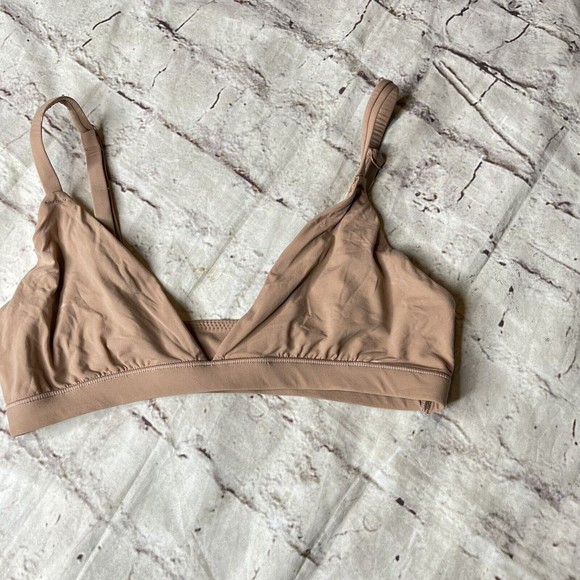 Skims Soft Seamless Color  Sienna Triangle  bralette Bra - Picture 1 of 5